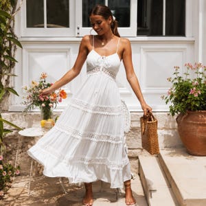 White Flowy Dress Photoshoot - Etsy - Page 3