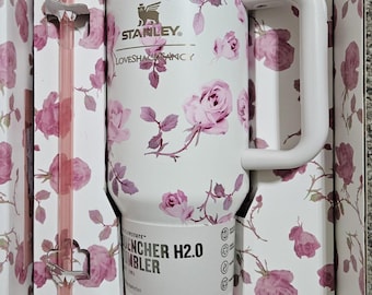 Stanley x LoveShackFancy Limited Edition Floral Quencher H2.0 Tumbler - 40 oz