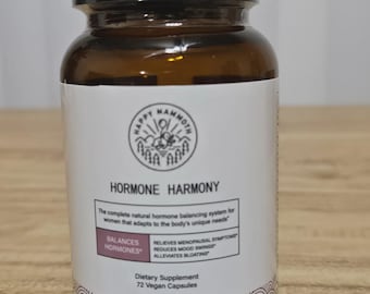 Hormone Harmony Supplement For Women: Natural PMS, Menopause Relief, Mood Support Bloating Aid