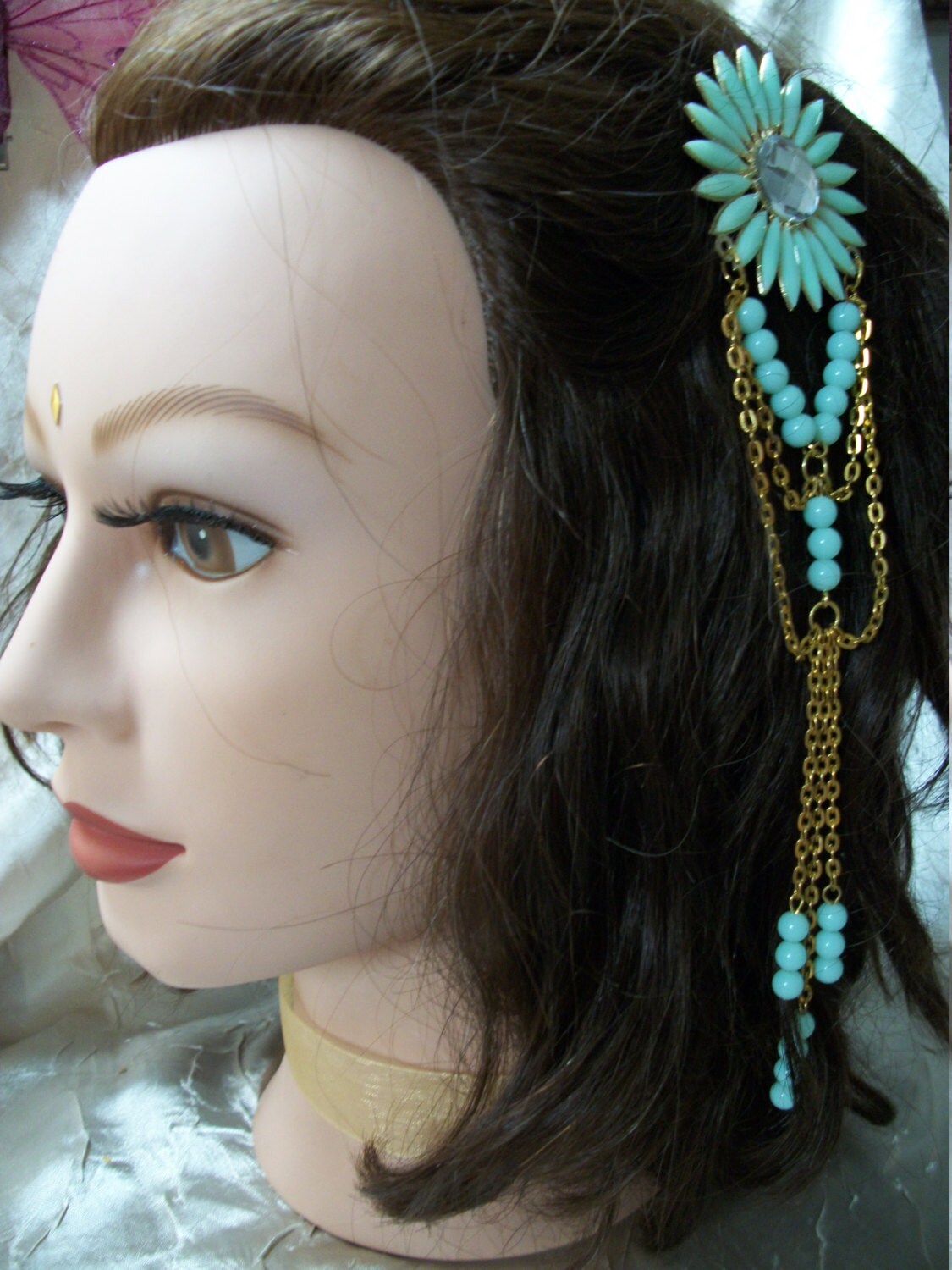 Clip Hair Chain HAIR BLINGZ Etsy