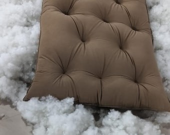 Velvet Floor Cushion: Reading Nook, Window Seat, Bench, daybed or floor sofa