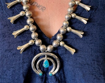 Vintage Native American Bell Trading Post Sterling Silver