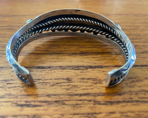 Best Early 1900's Vintage Native American Navajo Carico Lake Turquoise Sterling Silver Bracelet Best Early 1900's Vintage Native American Navajo Carico Lake Turquoise Sterling Silver Bracelet