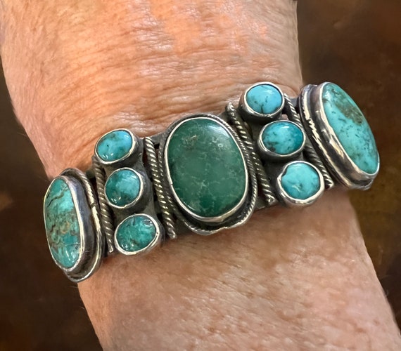 Early 20th Century Navajo Butterfly Cuff Bracelet c.1920 Size 6 1/5