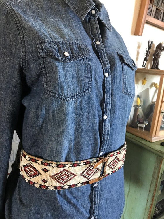 Vintage 1930s-40s Plains Indian Beaded Belt
