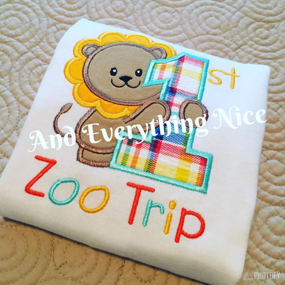 1st Zoo Trip Etsy