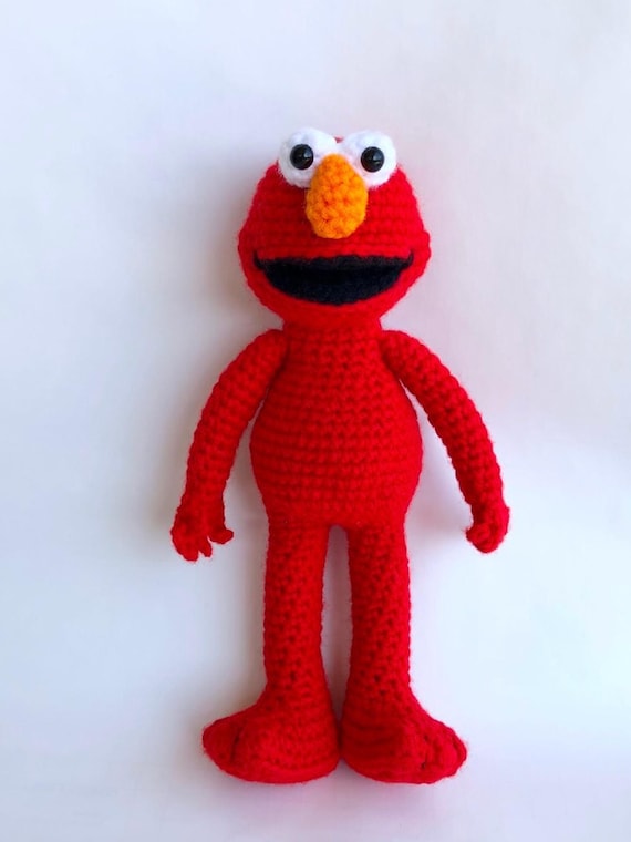 9 Elmo Crochet Patterns 5 Elmo Inspired Amigurumi Crochet Toy Pattern Crochet Doll