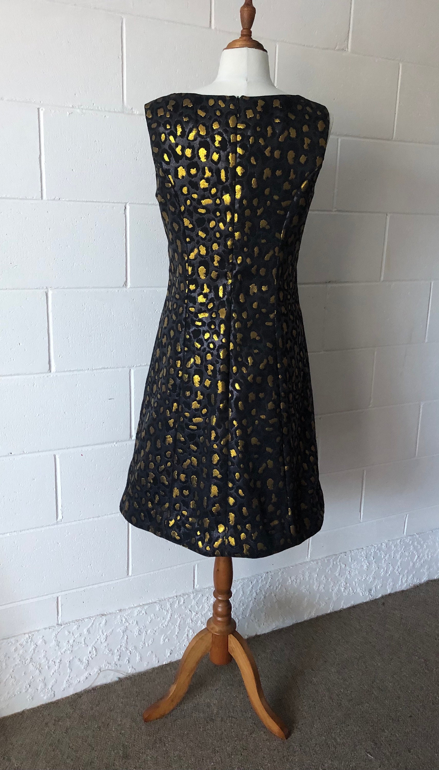 Un poco brillante Vestido inspirado mod 60 hecho a mano | Etsy