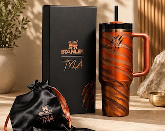 Stanley X Tyla Tyger Limited Edition Cup - Stainless Steel 40 oz Tumbler- Travel Mug