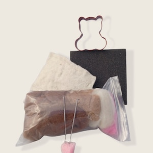 Needle Felt kits - Cookie Cutter shapes