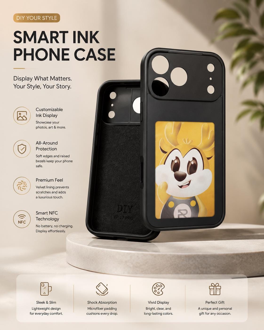 Nfc E Ink Phone Case - Etsy Canada Nfc E Ink Phone Case - Etsy Canada