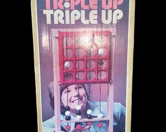 Vintage 1977 Triple Up Game Toy by Ideal Sealed Never Opened