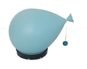 Blue balloon lamp designed by Yves Christin for bilumen, smallest version