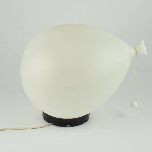 White yves christin medium designer balloon lamp from Bilumen