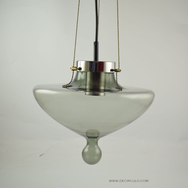 Raak High Chaparral pendant light, dutch vintage design lamp from the 1970s