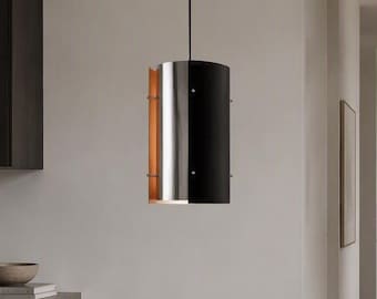 Stunning quality Scandinavian pendant attributed to jo hammerborg