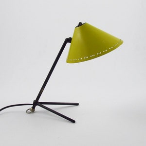 Pinocchio lamp or pinokkio lamp minimalist industrial icon from the fifties