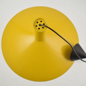 Fog and Morup Formel 3 yellow pendant lamp designed by Hans image 2