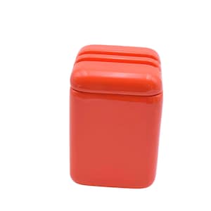 Sicart Pino Spagnolo orange storage jar cartigliano