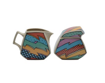 Flash One Rosenthal Dorothy Hafner sugar pot and milk can
