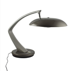 Fase Boomerang desk table lamp Madrid Spain. Beautiful light from the 1960s and early 1970s