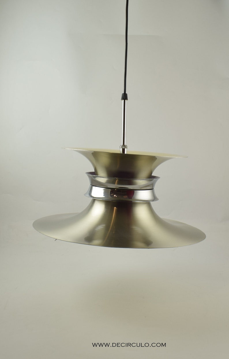 Lyskaer Bent Nordsted aluminium design pendant lamp from Bent image 1