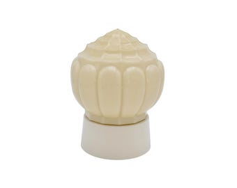 Art Deco Thabur Ceiling Lamp – Dutch Ochre Pendant Light 1930s - 1950s