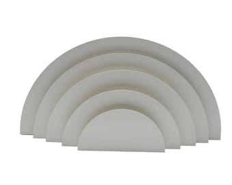 raak meander top design white wall lamp C1615 1970s By Cesare Casati and Emanuele Ponzio