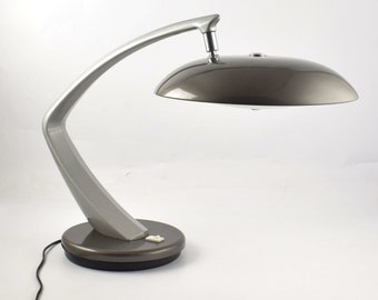 Fase Boomerang desk table lamp Madrid Spain. Beautiful light from the 1960s and early 1970s