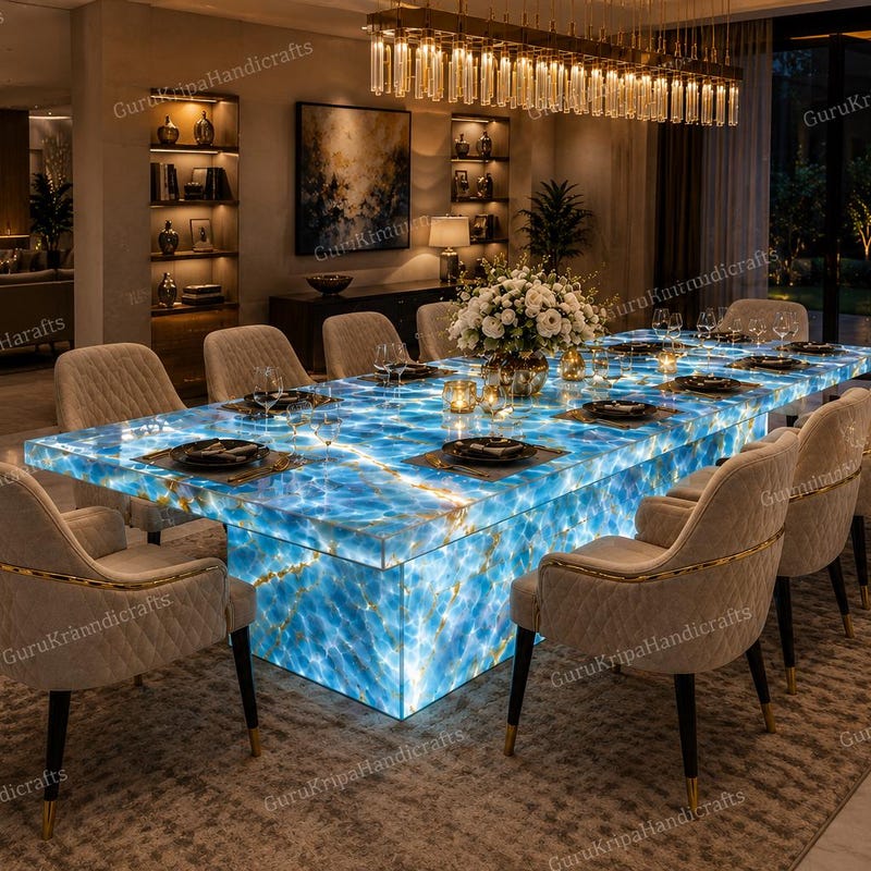Onyx Dining Tables - Etsy UK