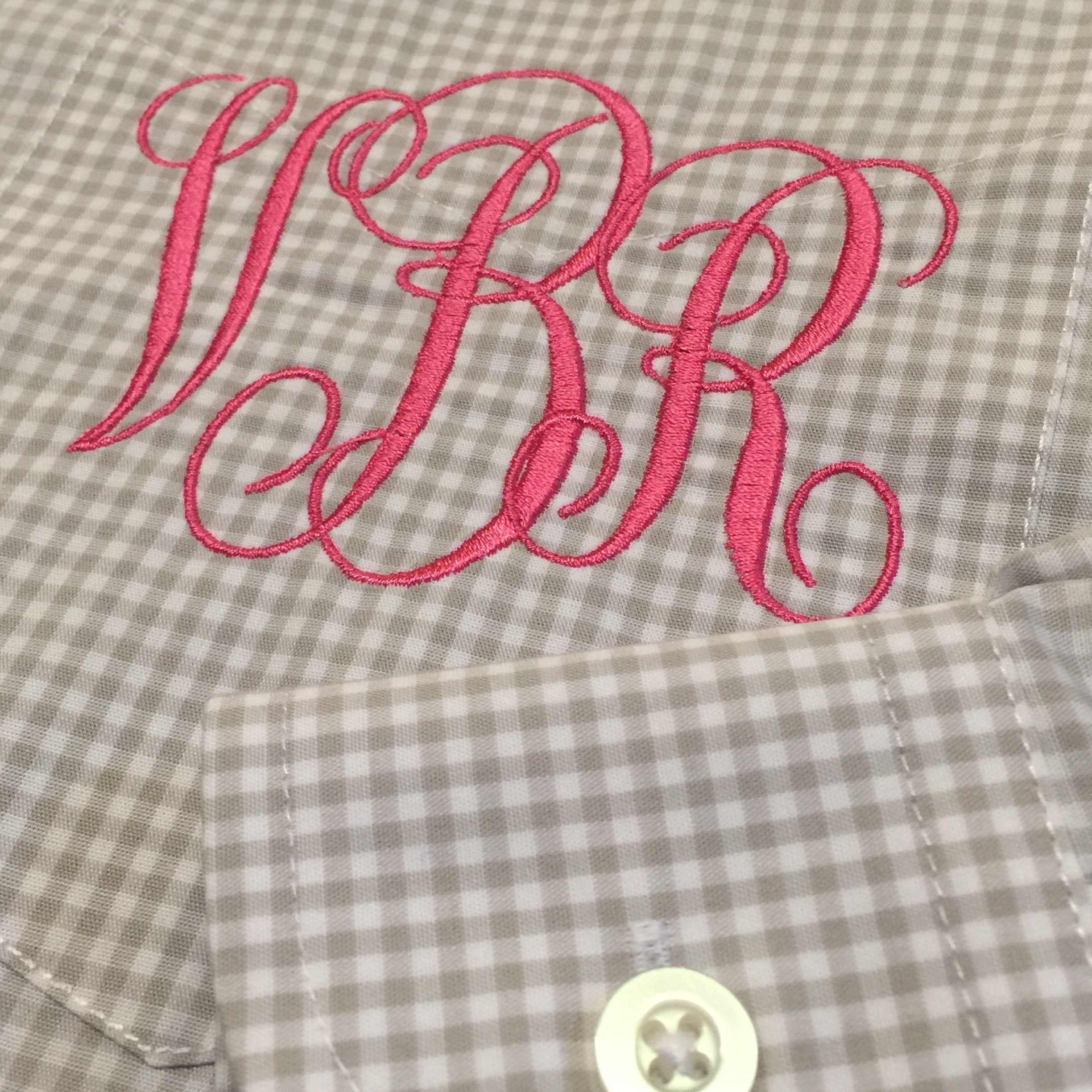 monogrammed bridesmaid shirts