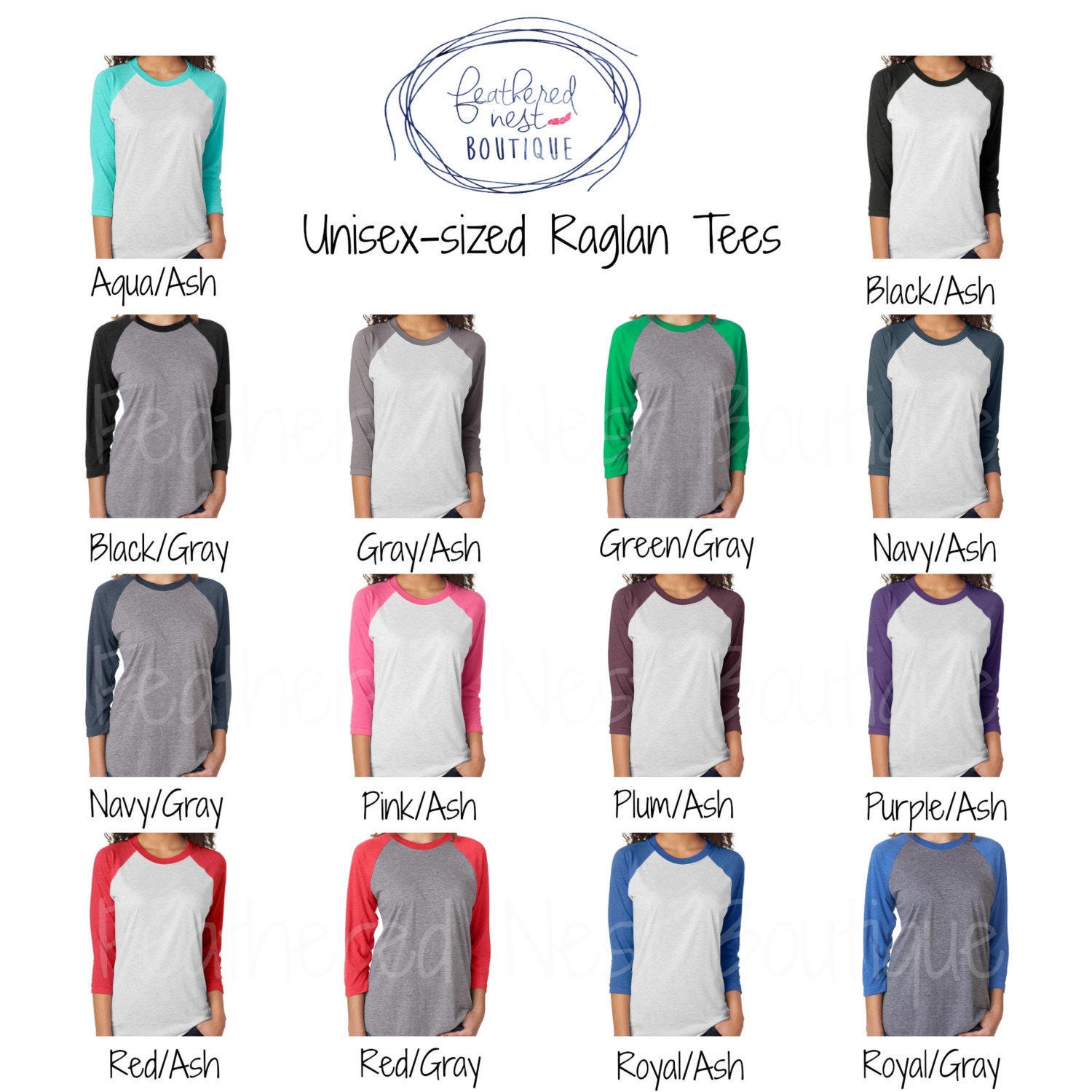 women's raglan baseball tee