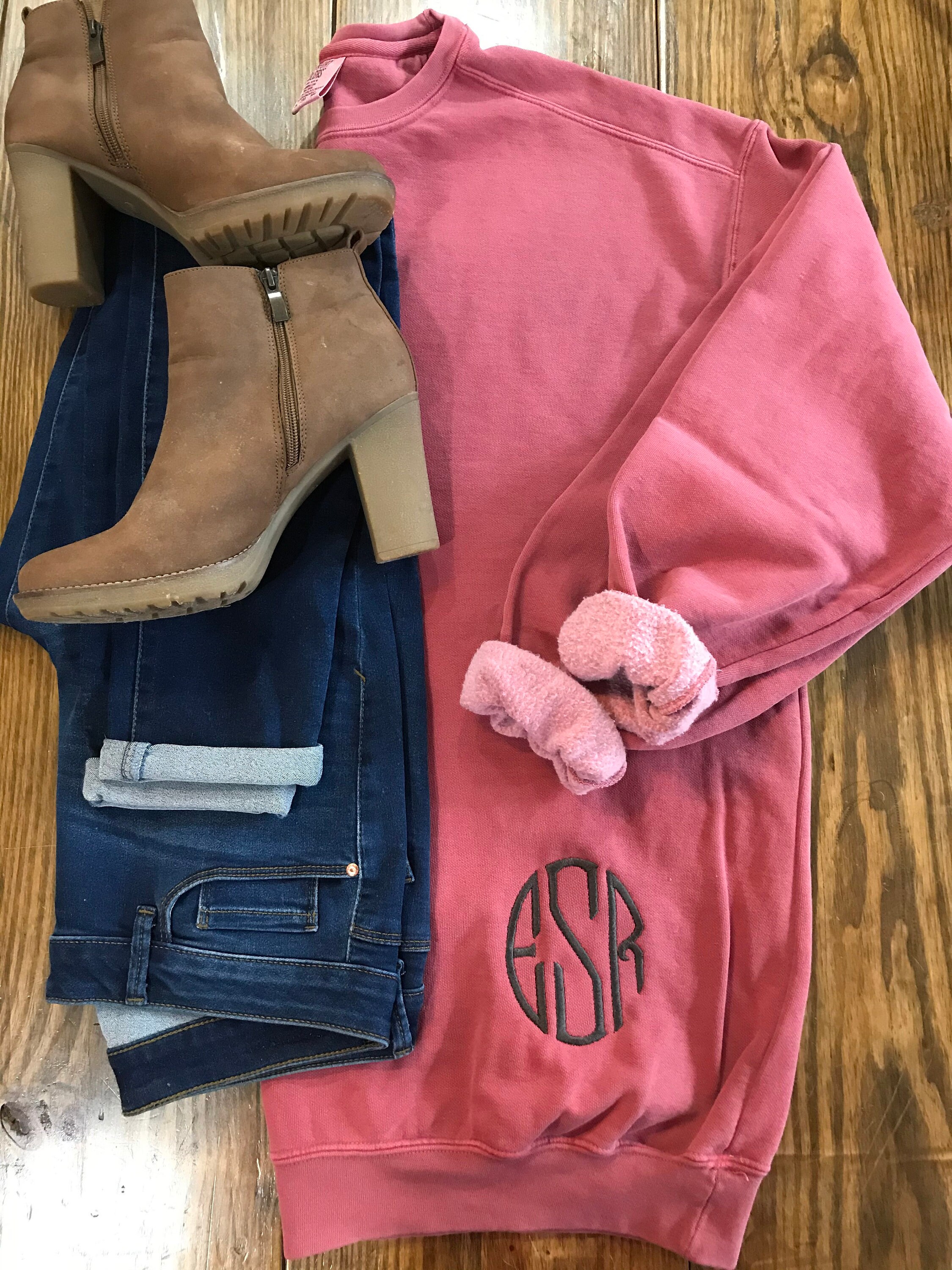 embroidered monogrammed sweatshirts