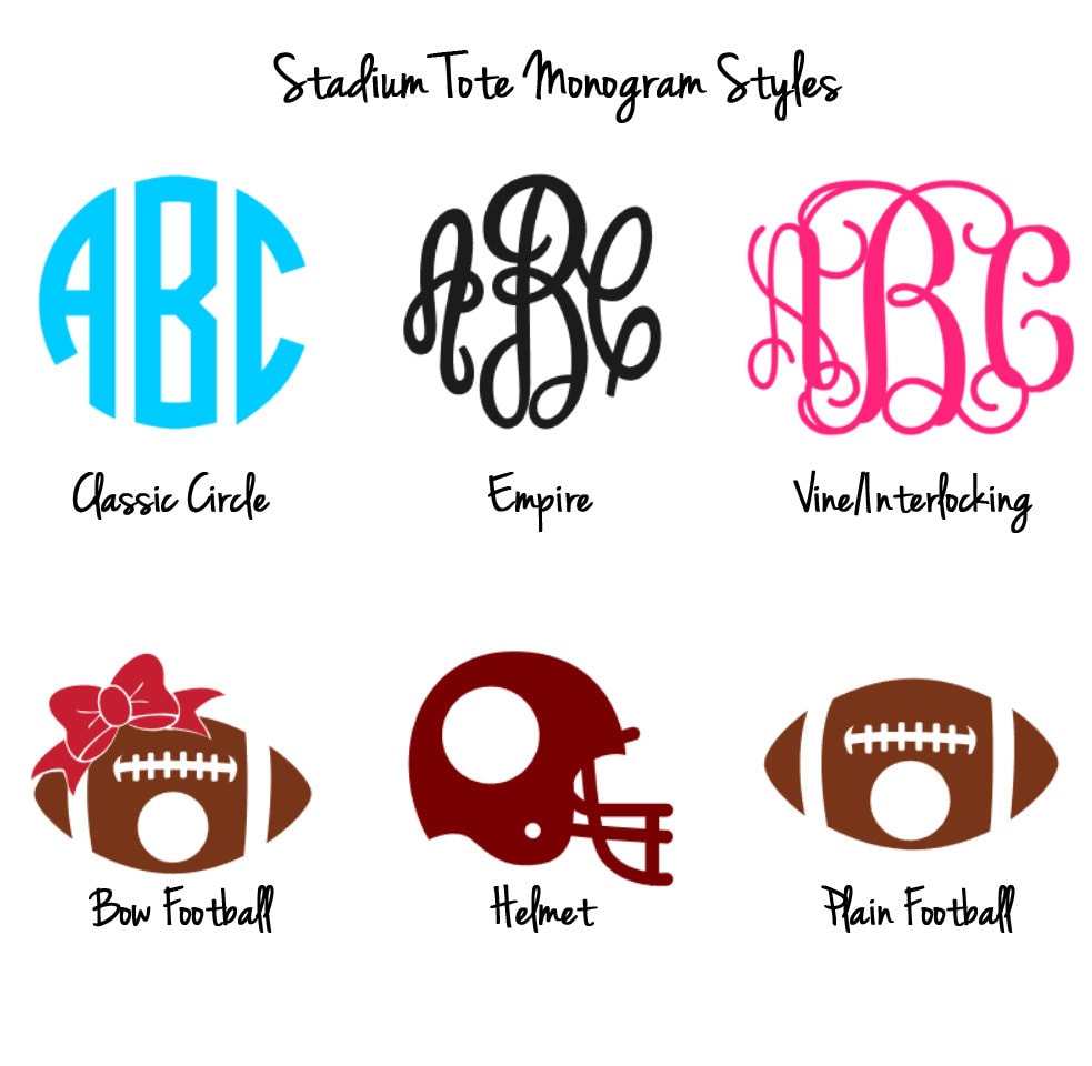 clear purse monogram