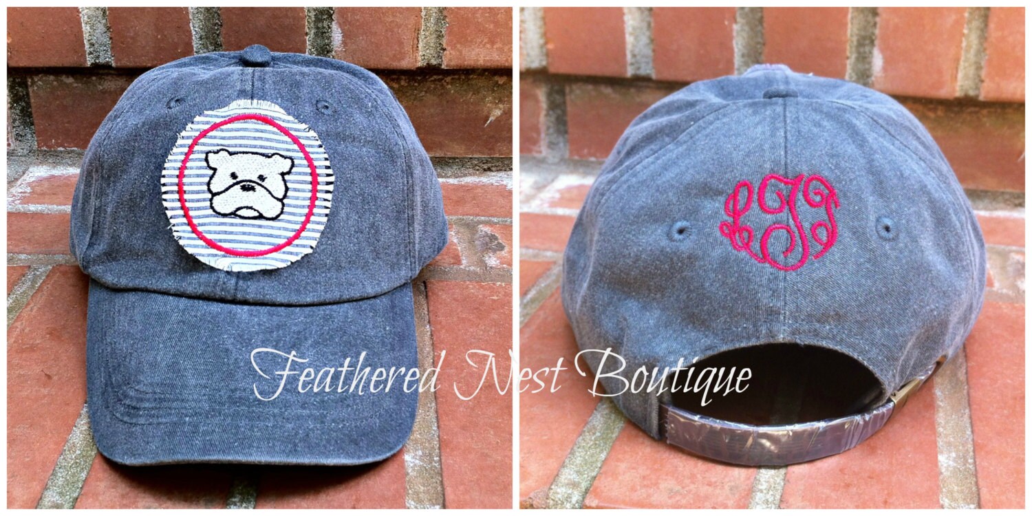 monogrammed hats for women