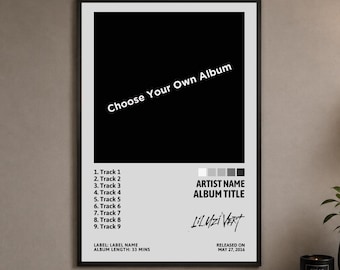 Custom Album Posters | Choose Your Own Album | Physical Poster or Digital Download