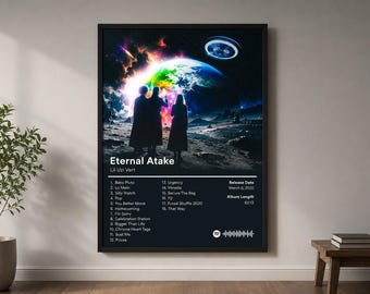 Eternal Atake Lil Uzi Vert Album Poster For Dorm/Bedroom | Digital Download