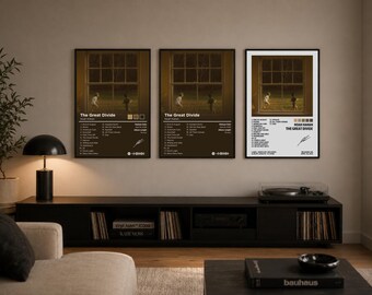 The Great Divide Noah Kahan Album Posters For Dorm/Bedroom | 3 Posters (Digital Download)