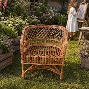 Vintage Rattan Furniture - Etsy