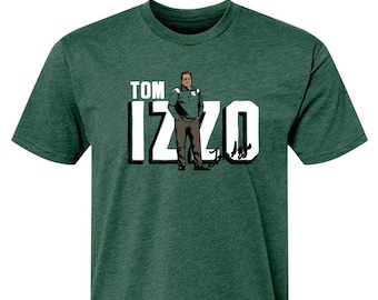 MSU Tom Izzo Green Michigan State Spartans T-shirt