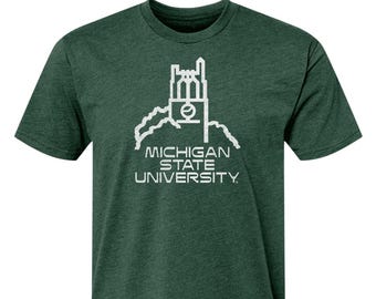Michigan State Vintage 1980's Beaumont Tower Shirt