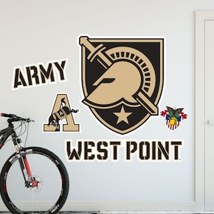 Army West Point Black Knights 5-Piece Repositionable Peel-and-Stick XL Wall Decal