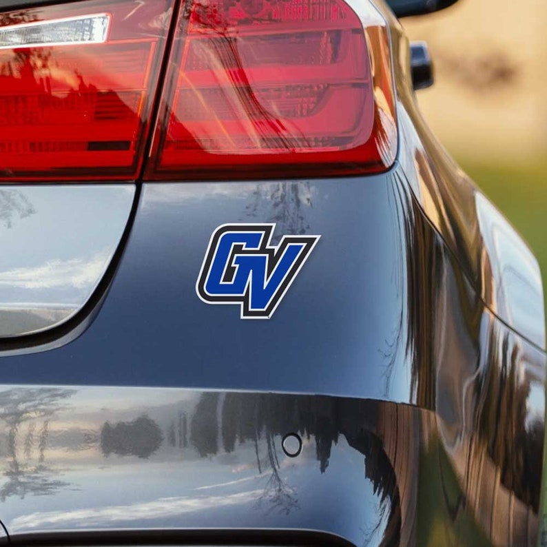 Grand Valley State University Lakers GV Car Decal Grand Valley State University Lakers GV Car Decal