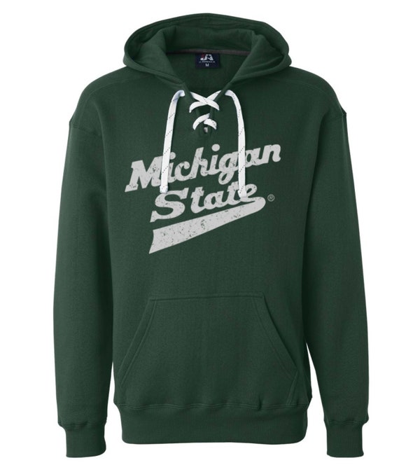 Michigan state outlet hockey hoodie