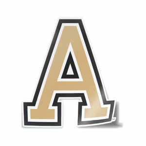 Army West Point Black Knights Block A Car Decal