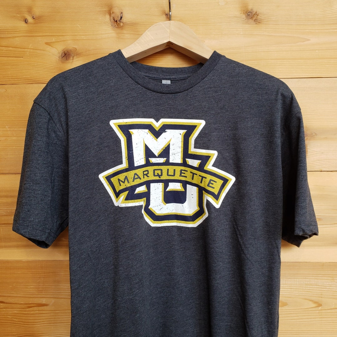 Marquette University Shirt MU Golden Eagles Premium Soft - Etsy