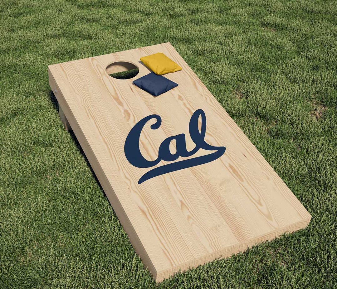 University of California-berkeley Script Cal Cornhole Decal (contains 1 ...