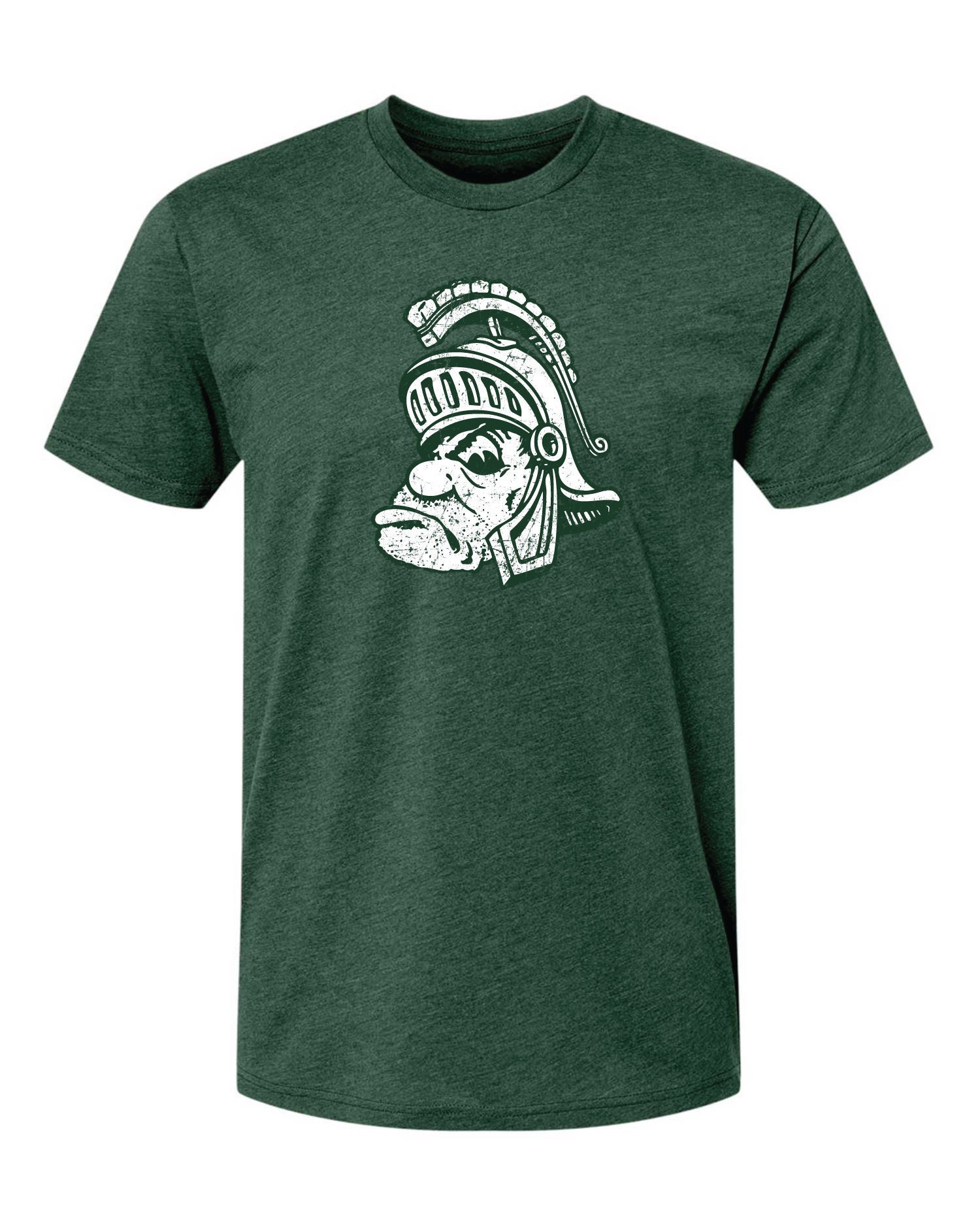Michigan State University Shirt MSU Spartans Gruff Sparty Retro