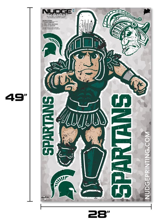 Michigan State Spartans Msu Ready For Battle Sparty Logo Etsy Michigan State Spartans Msu Ready For Battle Sparty Logo Etsy
