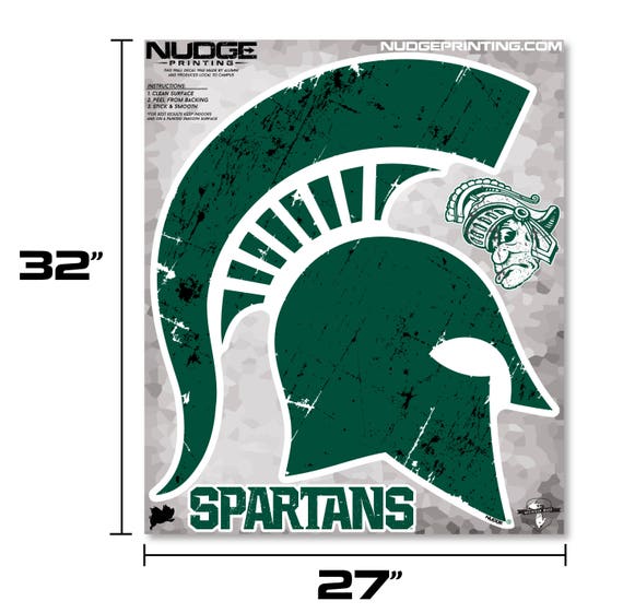 Msu Wall Decals Set Michigan State Spartan Sparty Helmet Head Etsy Msu Wall Decals Set Michigan State Spartan Sparty Helmet Head Etsy